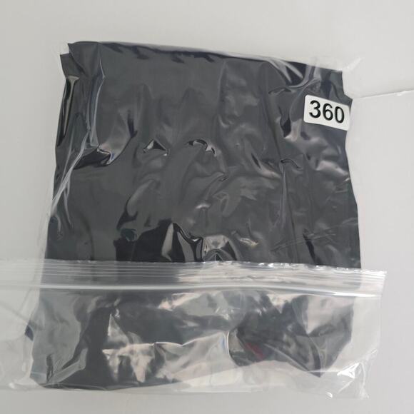 GANNI Navy Blue Poplin Midi Dress M Ruffle Embroidered Boho Luxury Minimalist - Picture 15 of 15